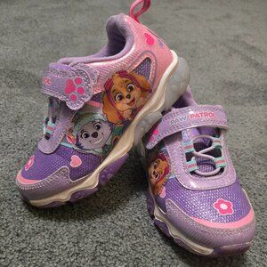 Size 10 Paw Patrol light up shoes